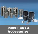 paint cans and accessories