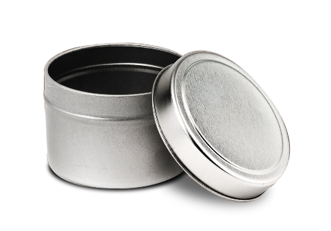 Short slip-lid tin