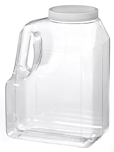 8oz Clear PET Wide Mouth Round Plastic Jar - 70-400 Neck : Bottlestore