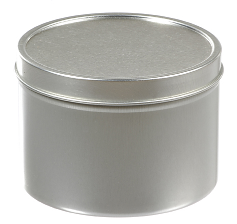 1 Lb Industrial Tin Slip Cover Can with Lid