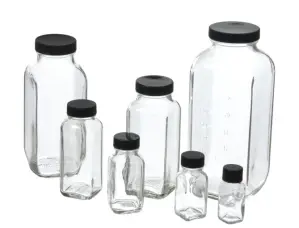 French Square Bottles